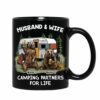 Personalized Husband Wife Couple Camping Partners Mug