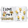 Personalized I Love Being A Grandma Mug