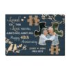 Personalized I Loved You Then I Love You Still Anniversary Gift Canvas
