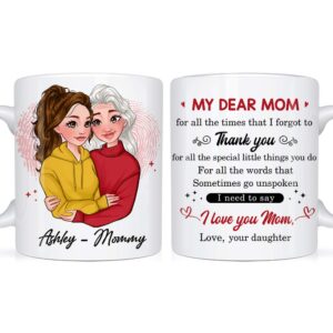 Personalized I Need To Say I Love You Mom Mug