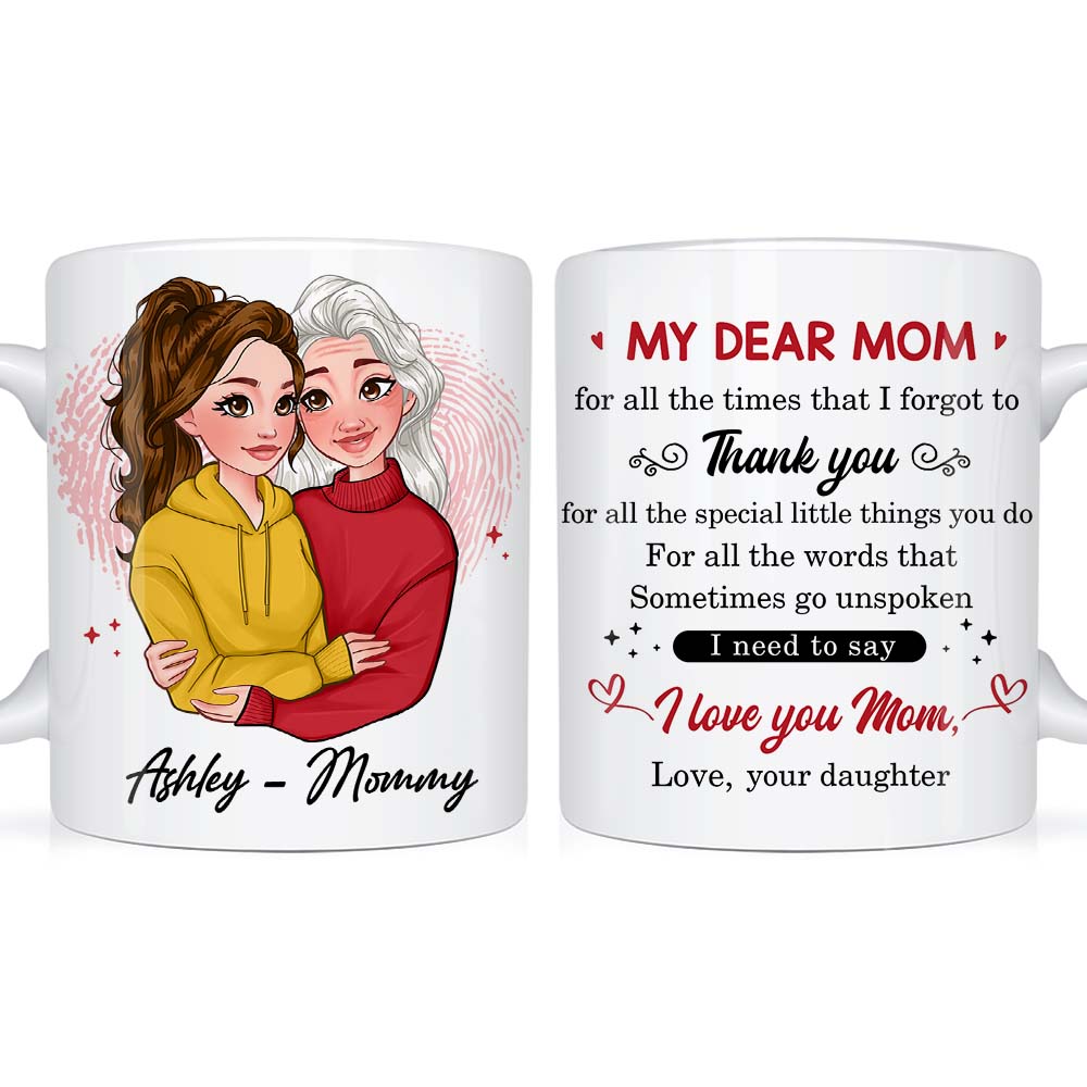 Personalized I Need To Say I Love You Mom Mug Personalized I Need To Say I Love You Mom Mug