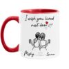 Personalized I WishYou Lived Next Door Mug