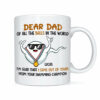 Personalized I’m Glad That I Came Out Of Yours Mug