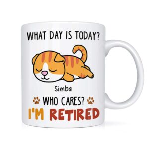 Personalized I’m Retired Mug