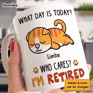 Personalized I’m Retired Mug