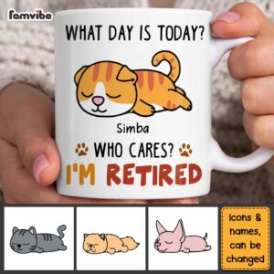 Personalized Im Retired Mug 3