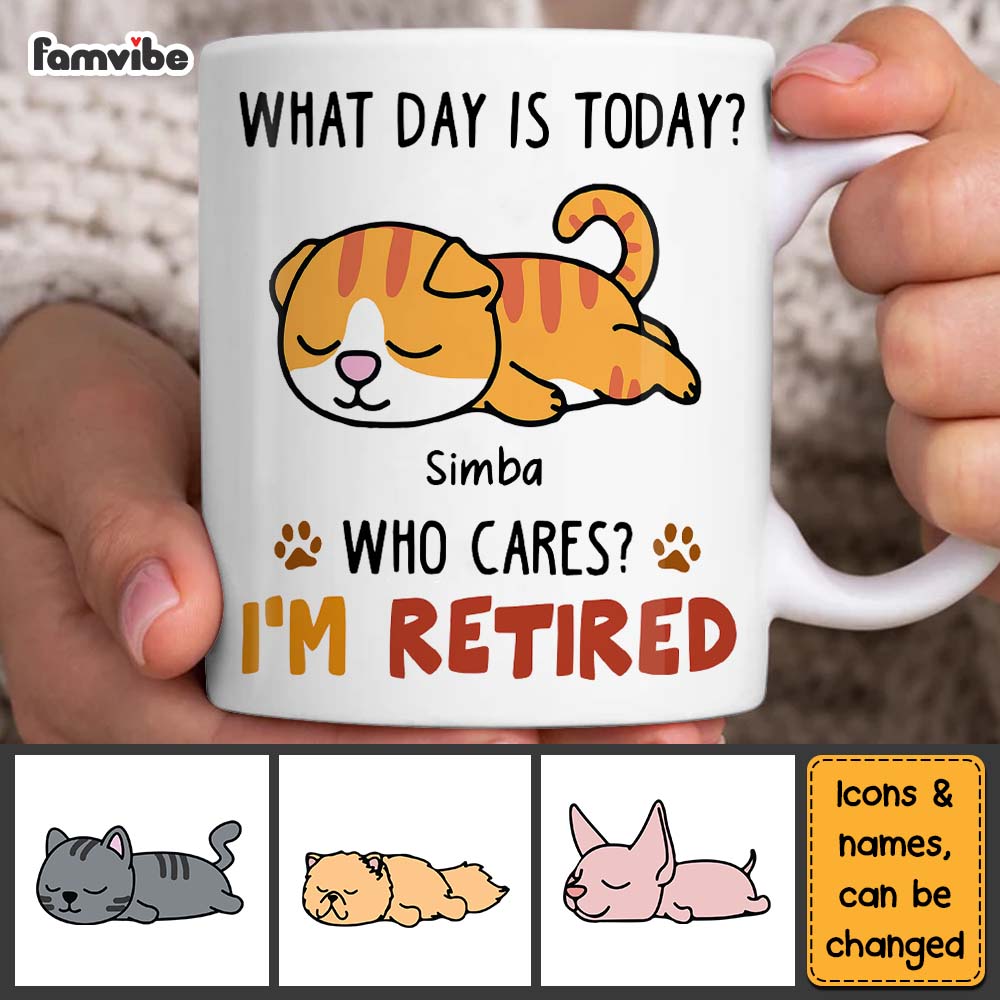 Personalized I'm Retired Mug Personalized I'm Retired Mug