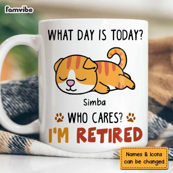 Personalized I’m Retired Mug