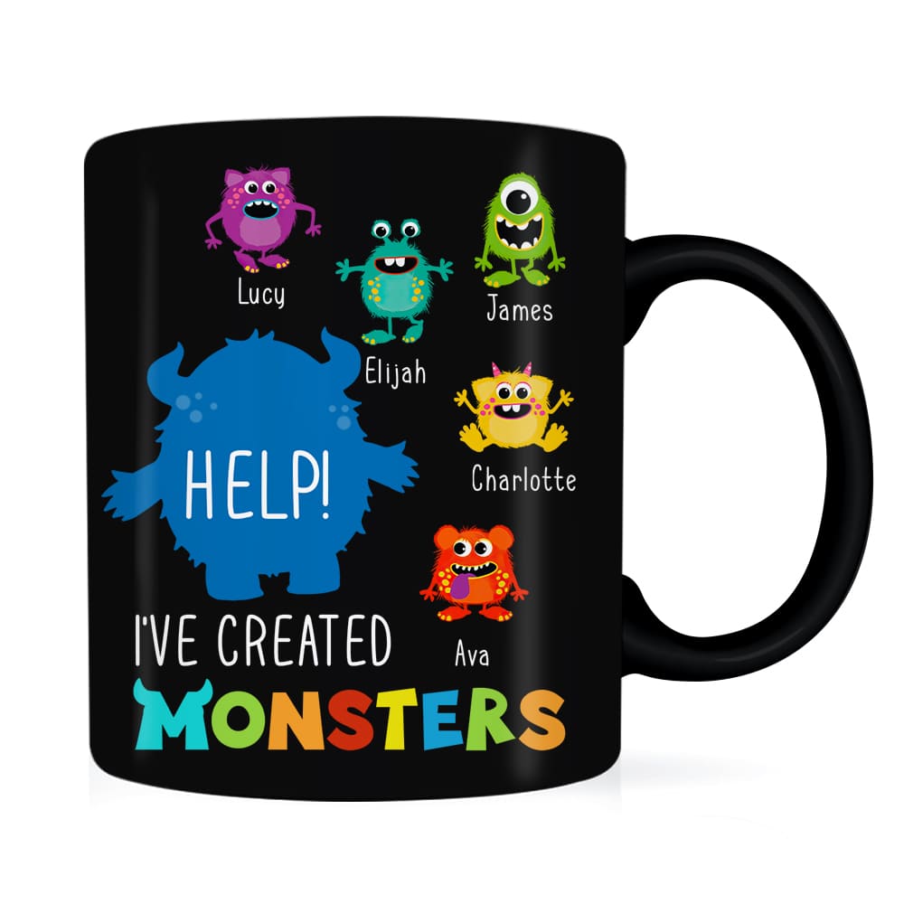 Personalized I've Created Monsters Mug Personalized I've Created Monsters Mug