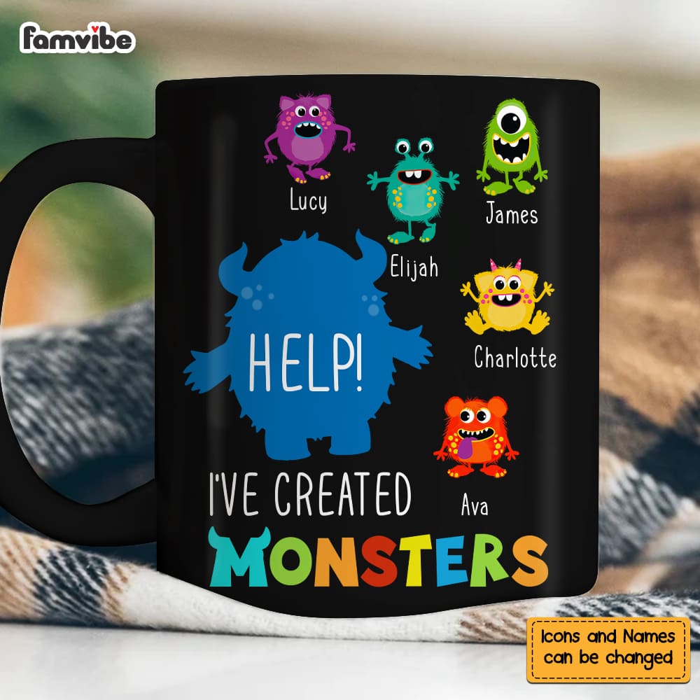 Personalized I've Created Monsters Mug Personalized I've Created Monsters Mug