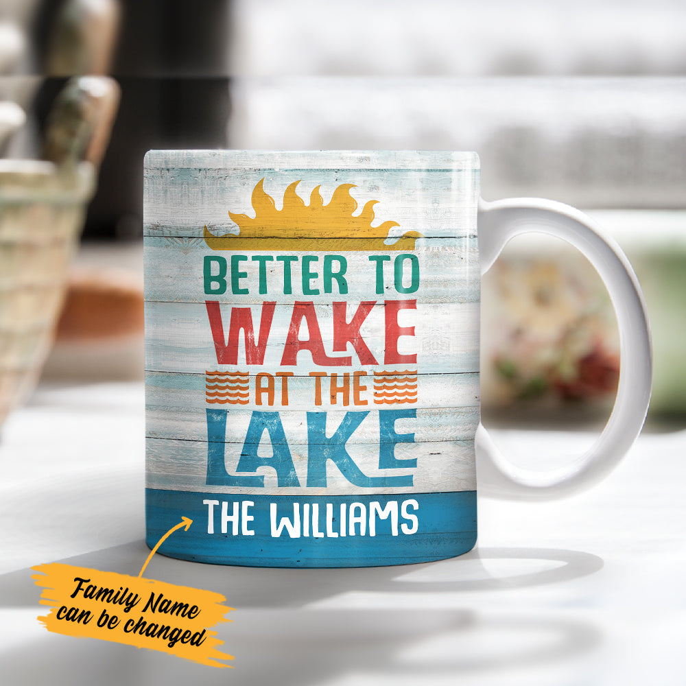 Personalized Lake Garden Mug Personalized Lake Garden Mug