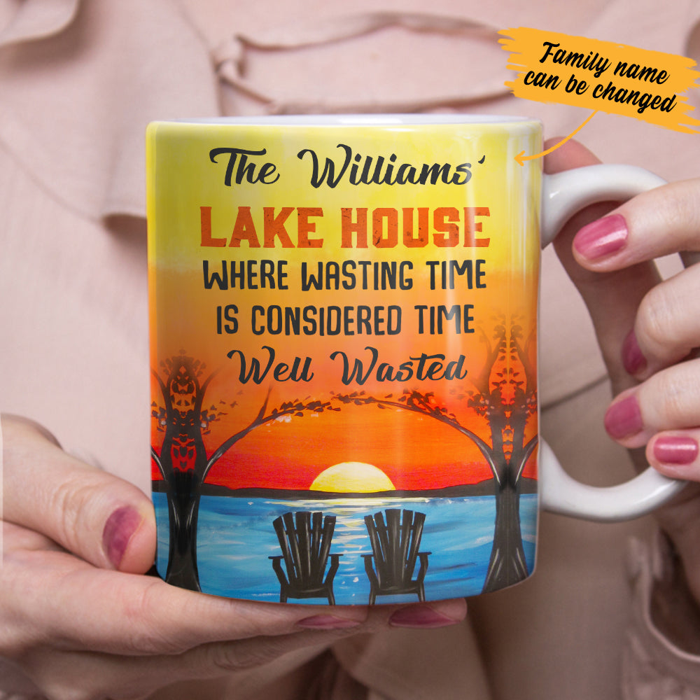 Personalized Lake Mug Personalized Lake Mug