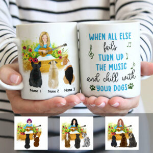 Personalized Life Is Better With Dog Mug