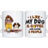 Personalized Like Dog And Coffee Mug