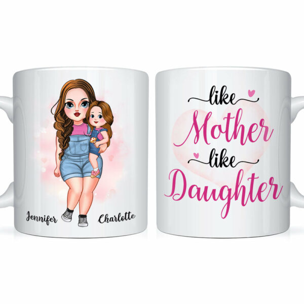 Personalized Like Mother Like Daughter Mug