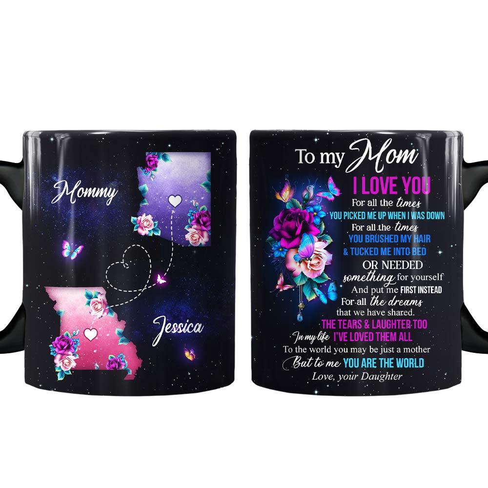 Personalized Long Distance Mom Mug Personalized Long Distance Mom Mug