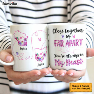 Personalized Long Distance Mug