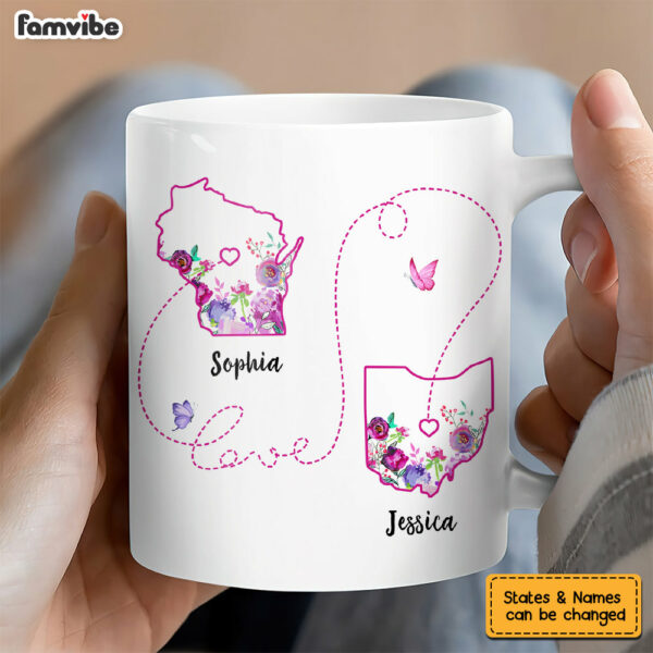 Personalized Long Distance Mug