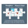 Personalized Long Distance Parents Gift From Daughter, Gift For Mom And Dad, Parents Going Away Gift