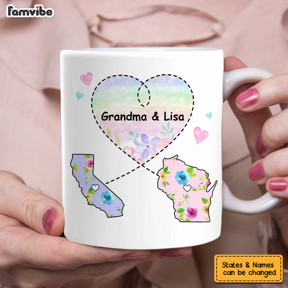 Personalized Long Distance Unicorn Mug Personalized Long Distance Unicorn Mug