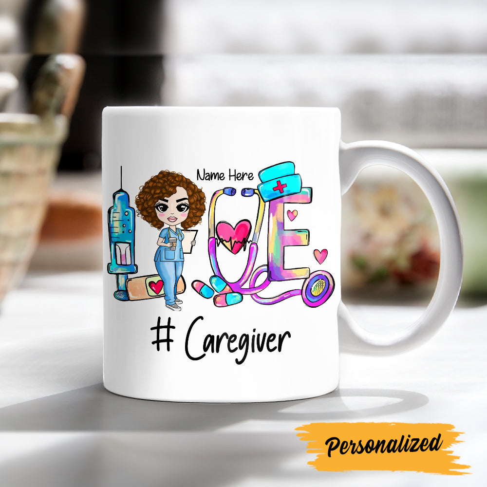 Personalized Love Nurse Life Mug Personalized Love Nurse Life Mug