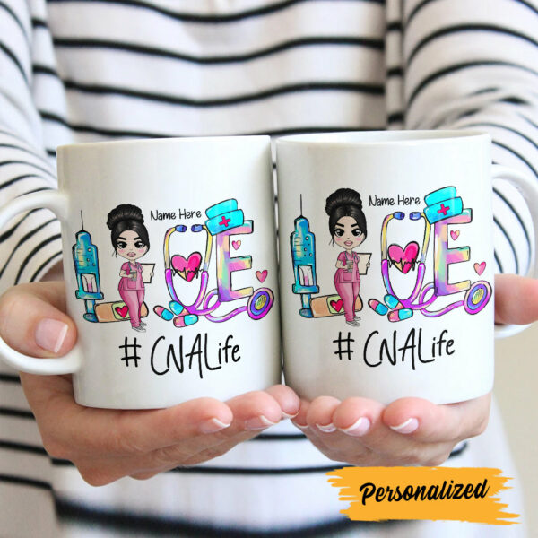 Personalized Love Nurse Life Mug