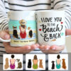 Personalized Love You To The Beach And Back Dog Mug