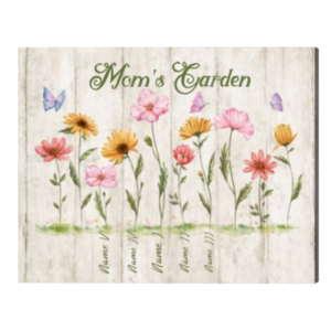 Personalized Mom Gifts Sign, Mother’s Day Garden Gifts, Mom’s Garden Sign With Names