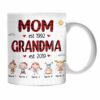 Personalized Mom Grandma Mug