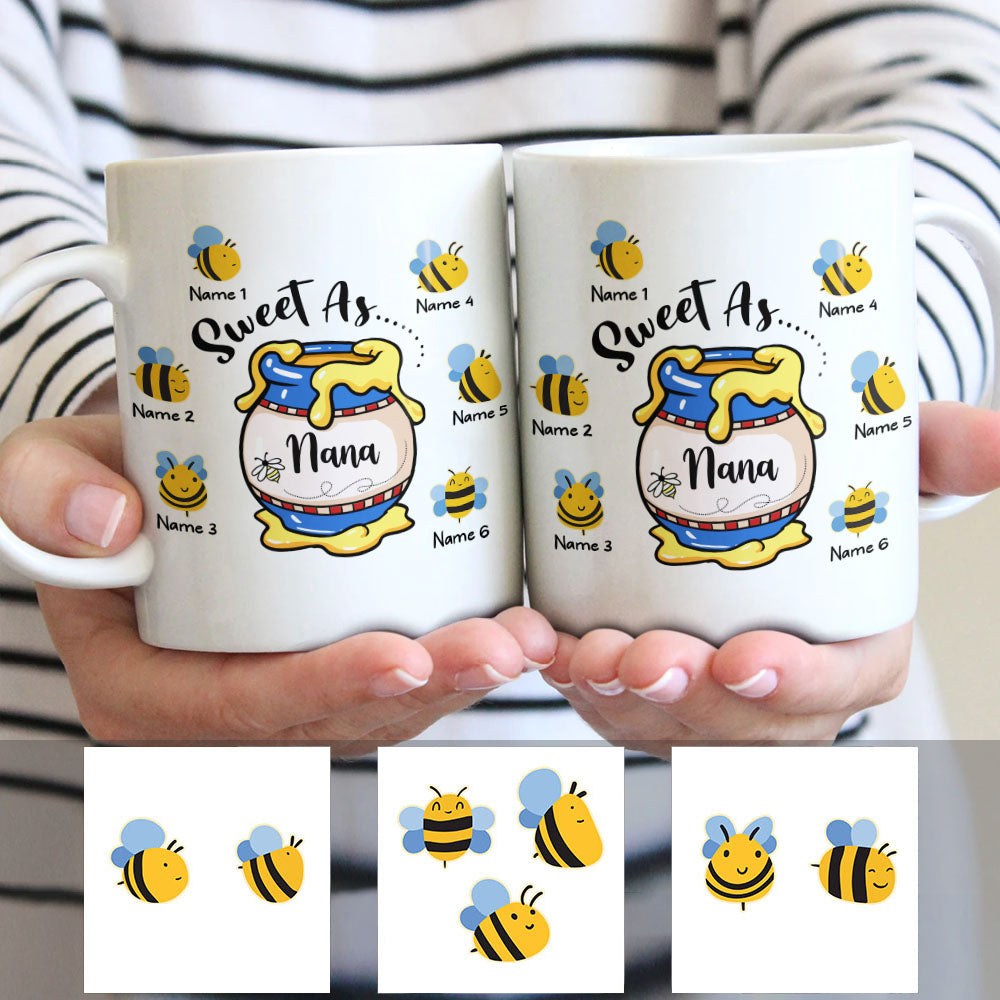Personalized Mom Grandma Sweet Mug Personalized Mom Grandma Sweet Mug