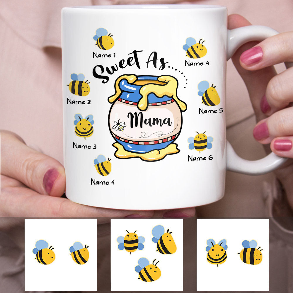 Personalized Mom Grandma Sweet Mug Personalized Mom Grandma Sweet Mug
