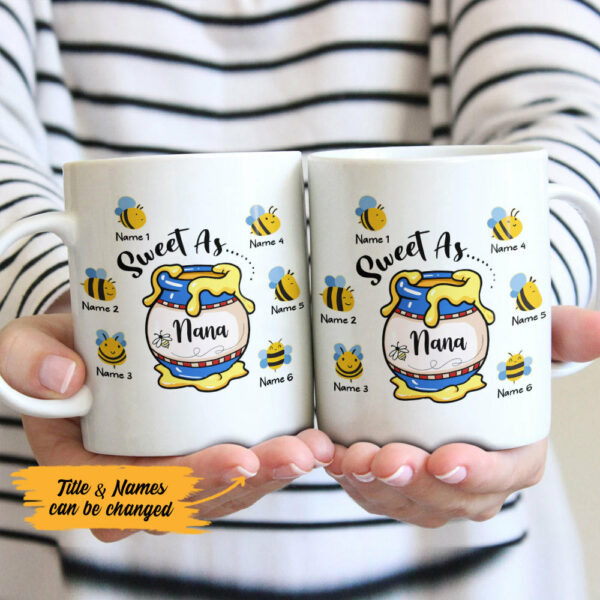Personalized Mom Grandma Sweet Mug