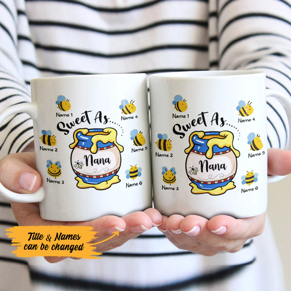 Personalized Mom Grandma Sweet Mug Personalized Mom Grandma Sweet Mug