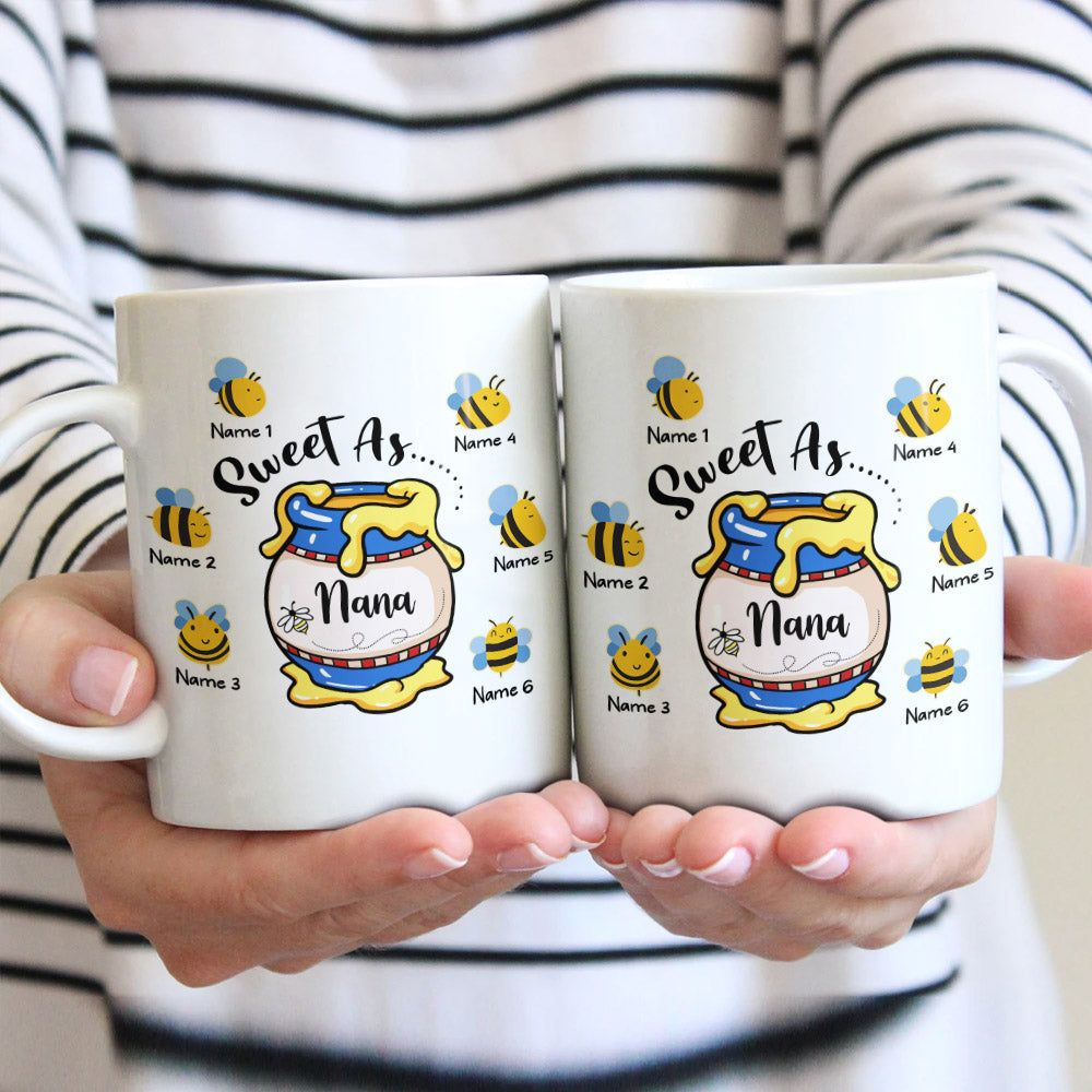 Personalized Mom Grandma Sweet Mug Personalized Mom Grandma Sweet Mug