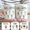 Personalized Mom Grandmother Belongs To Mug