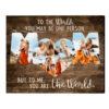 Personalized Mom Photo Collage Canvas, Unique Gift For Mom From Daughter Or Son, Mothers Day Picture Gifts