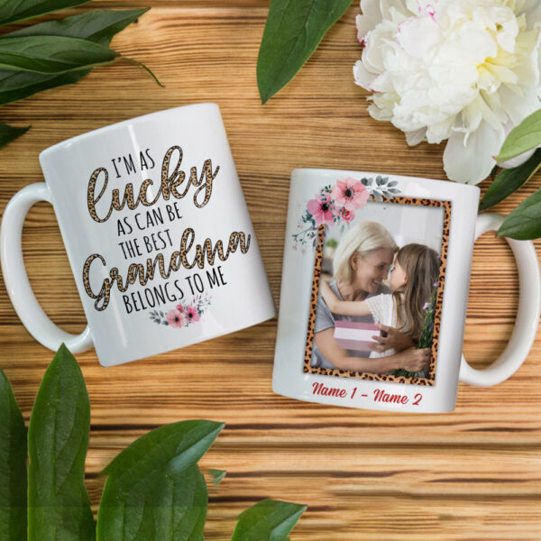 Personalized Mother Day Gift For Grandma Mug