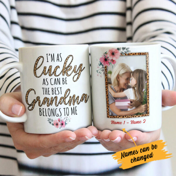 Personalized Mother Day Gift For Grandma Mug