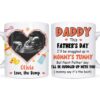 Personalized Next Father’s Day I’ll Be Cuddled Up With You Mug