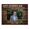 Personalized Retirement Gifts For Dad, Photo Gifts For Dad On Retirement From Daughter