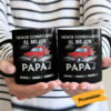 Personalized Spanish Papa Camion Truck Dad Mug