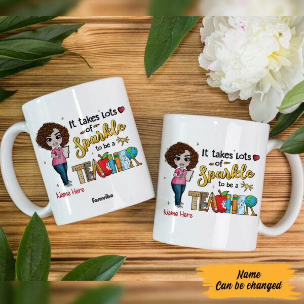 Personalized Teacher Back To School Mug