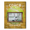 Personalized Tennis Coach Appreciation Gift, Tennis Coach Thank You Gift For Men Or Women