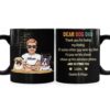 Personalized Thank You For Being My Daddy Mug