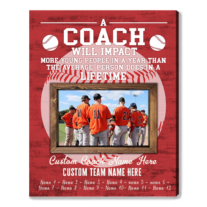 Personalized Thank You Gift For Baseball Coaches, Baseball Coach Gifts, Baseball Coach Gift Ideas