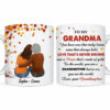 Personalized To My Grandma You Are The World Mug