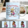 Personalized To My Grandson Grandma Mug