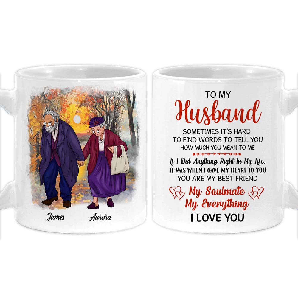 Personalized To My Husband I Love You Mug Personalized To My Husband I Love You Mug