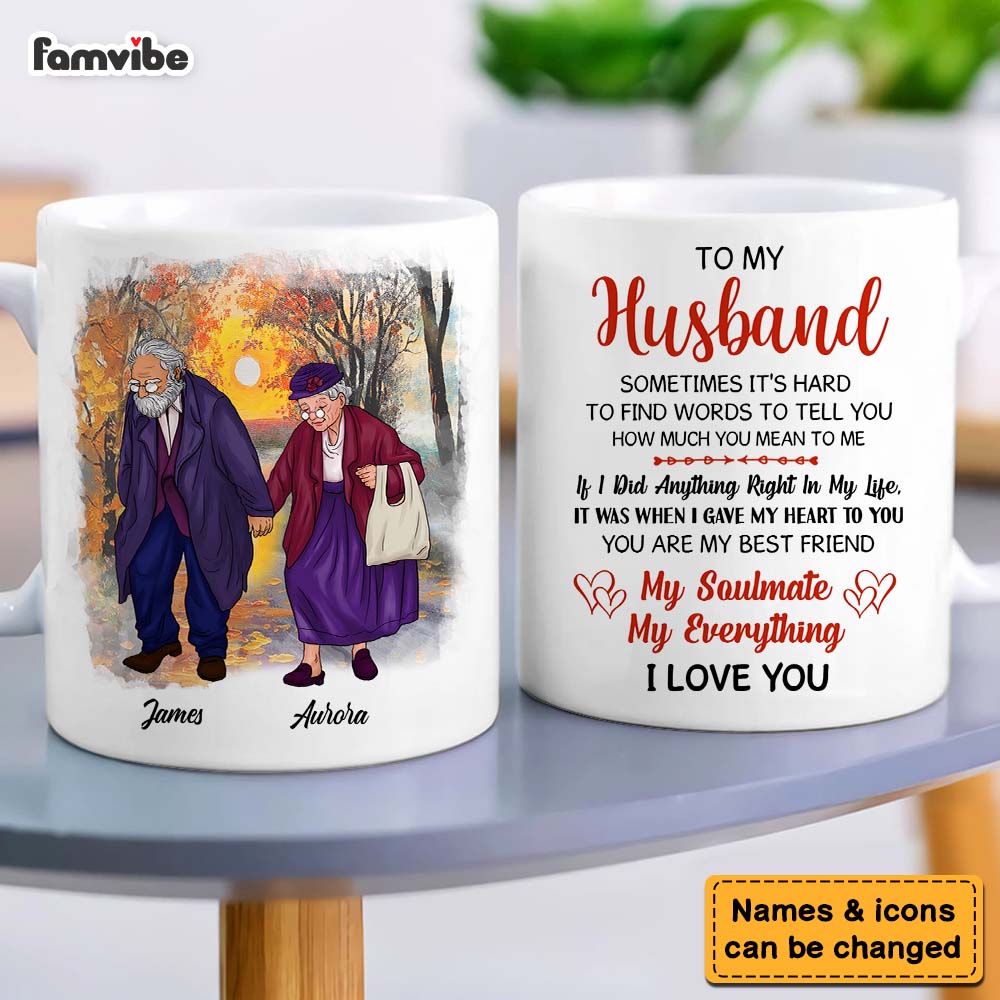 Personalized To My Husband I Love You Mug Personalized To My Husband I Love You Mug