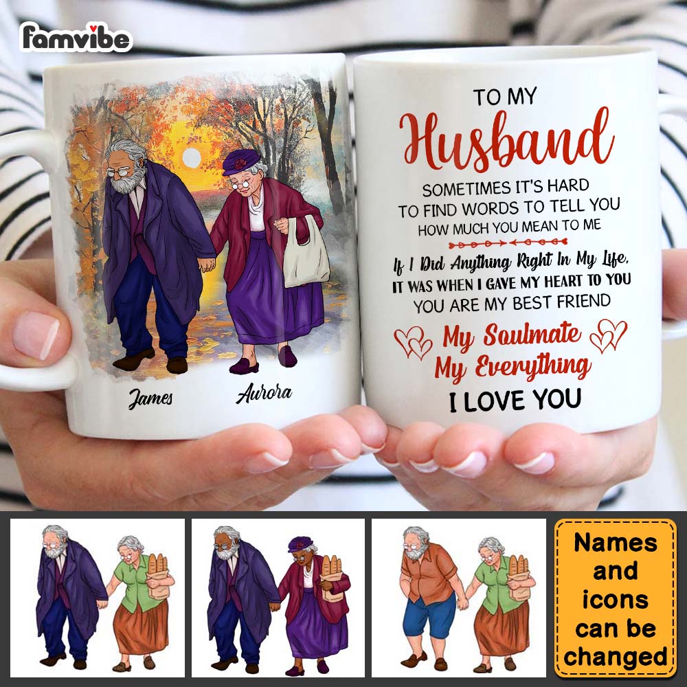 Personalized To My Husband I Love You Mug Personalized To My Husband I Love You Mug